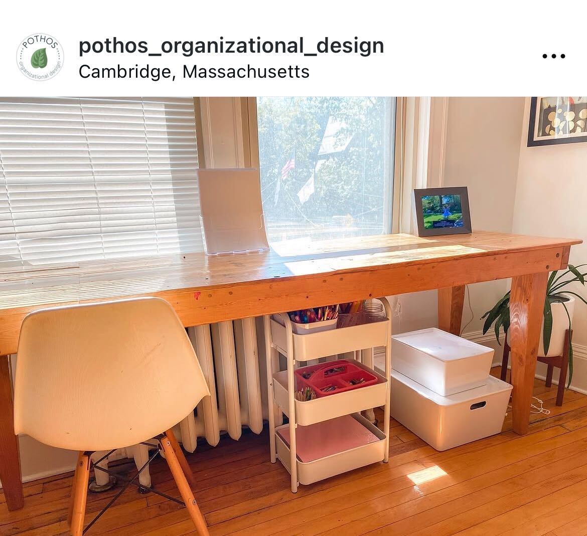 Activity space after organization